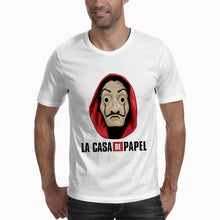 Load image into Gallery viewer, T shirt men Funny Design La Casa De Papel T Shirt Money Heist Tees TV Series Tshirts Men Short Sleeve House of Paper T-Shirt