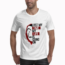 Load image into Gallery viewer, T shirt men Funny Design La Casa De Papel T Shirt Money Heist Tees TV Series Tshirts Men Short Sleeve House of Paper T-Shirt