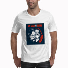 Load image into Gallery viewer, T shirt men Funny Design La Casa De Papel T Shirt Money Heist Tees TV Series Tshirts Men Short Sleeve House of Paper T-Shirt