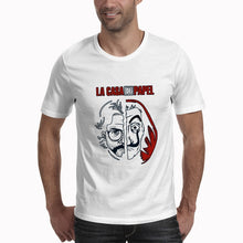 Load image into Gallery viewer, T shirt men Funny Design La Casa De Papel T Shirt Money Heist Tees TV Series Tshirts Men Short Sleeve House of Paper T-Shirt