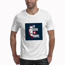 Load image into Gallery viewer, T shirt men Funny Design La Casa De Papel T Shirt Money Heist Tees TV Series Tshirts Men Short Sleeve House of Paper T-Shirt