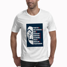 Load image into Gallery viewer, T shirt men Funny Design La Casa De Papel T Shirt Money Heist Tees TV Series Tshirts Men Short Sleeve House of Paper T-Shirt