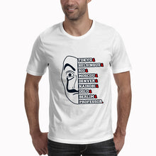 Load image into Gallery viewer, T shirt men Funny Design La Casa De Papel T Shirt Money Heist Tees TV Series Tshirts Men Short Sleeve House of Paper T-Shirt