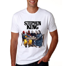 Load image into Gallery viewer, New Arrival Stephen King It Movie Tshirt Summer Men Stephen King Print T Shirt Casual Cool It Stephen King T-shirt Male's Tops