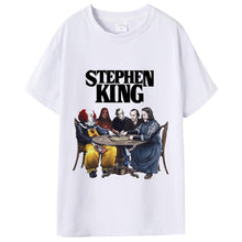 Load image into Gallery viewer, New Arrival Stephen King It Movie Tshirt Summer Men Stephen King Print T Shirt Casual Cool It Stephen King T-shirt Male's Tops